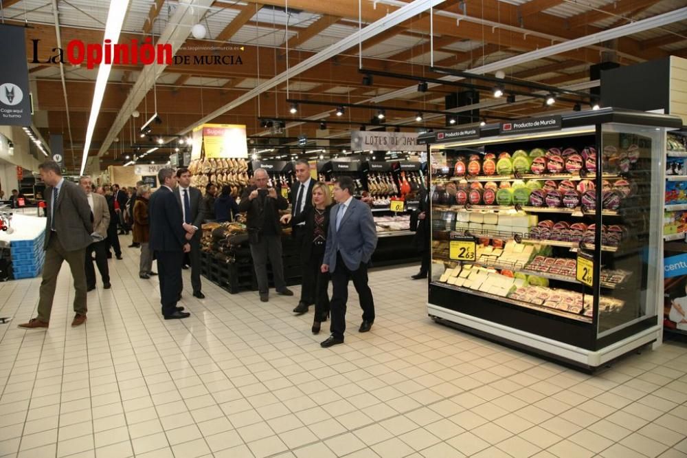 Acto de inauguración de Carrefour en Lorca