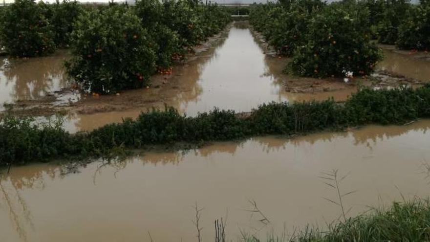 El temporal obliga a cerrar los colegios de ocho municipios de la Ribera Baixa