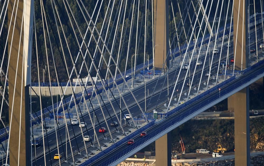 El puente de Rande, ayer // Ricardo Grobas