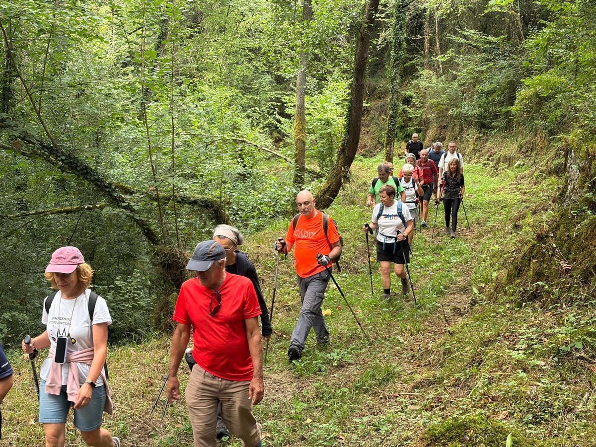 La caminata con el Grupo Montañero Moscón, en imágenes La caminata con el Grupo Montañero Moscón, en imágenes