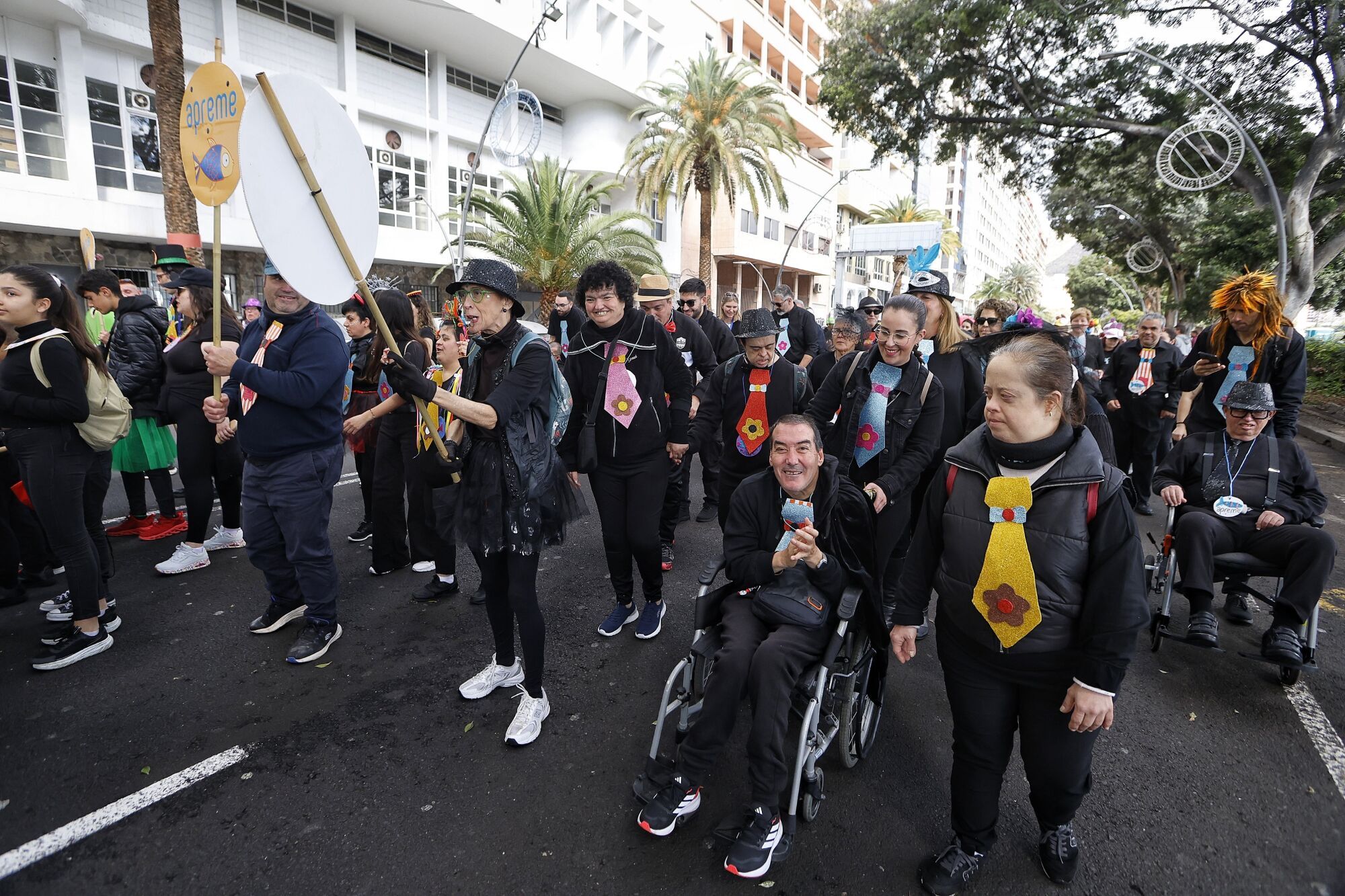 Sardina de la inclusión en el Carnaval de Santa Cruz de Tenerife 2025