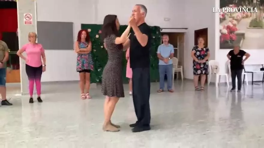 El Ayuntamiento de Las Palmas de Gran Canaria organiza clases de tango para personas mayores