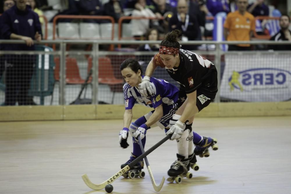 Final de la Copa de Europa de hockey en el Palacio de Deportes de La Guía.