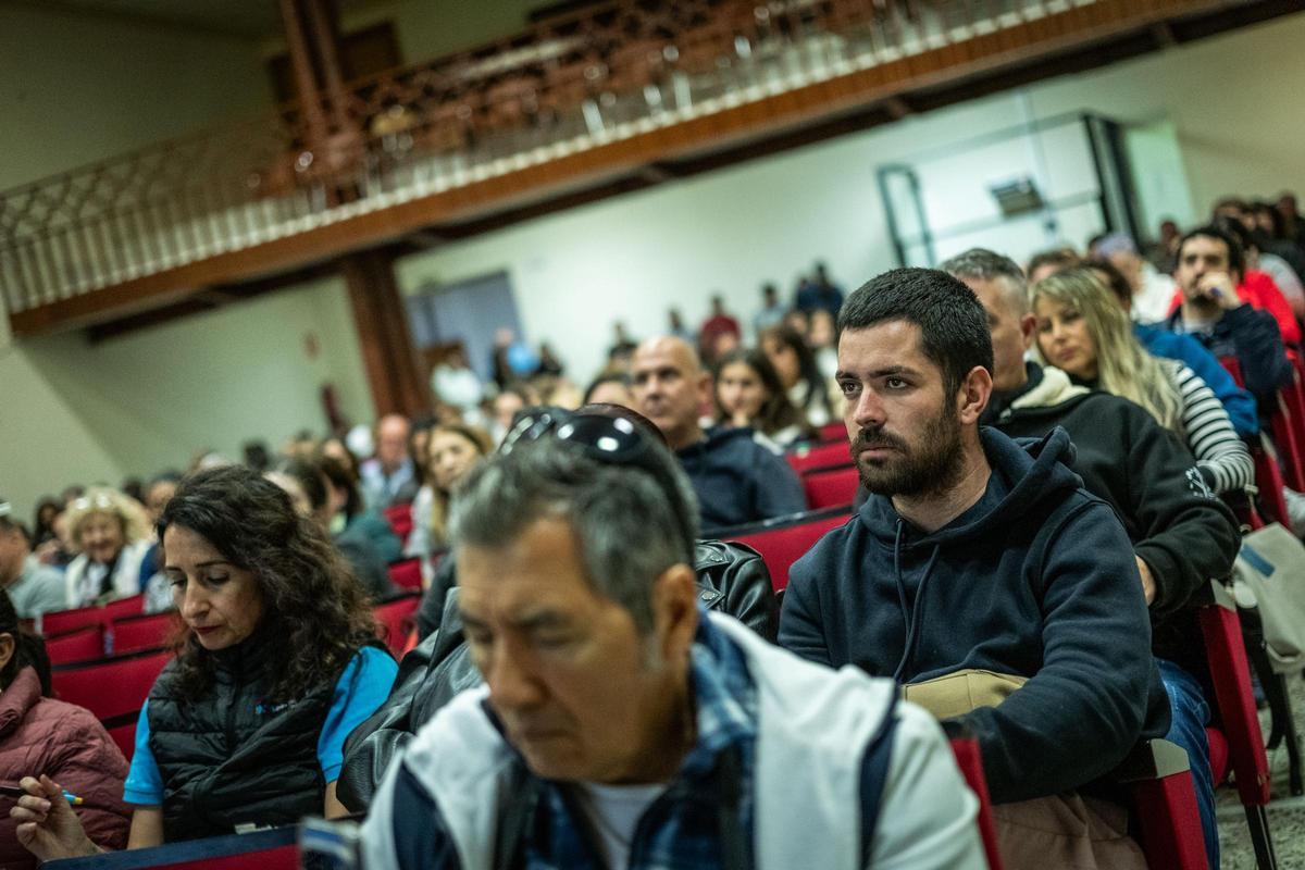 Reunión con los voluntarios del papa en el Seminario