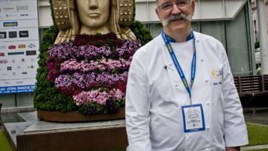 El chef Pedro Subijana, ayer, en el Centro de Congresos.