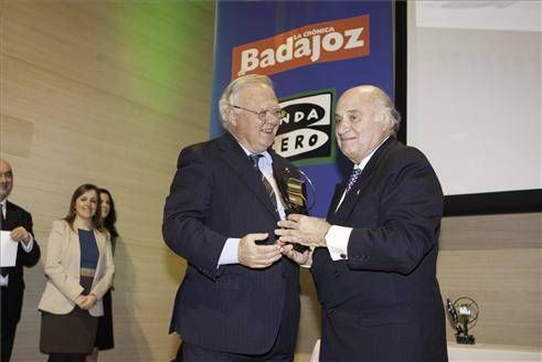 Gala de La Crónica de Badajoz y Onda Cero del Premio Empresario de Badajoz 2012