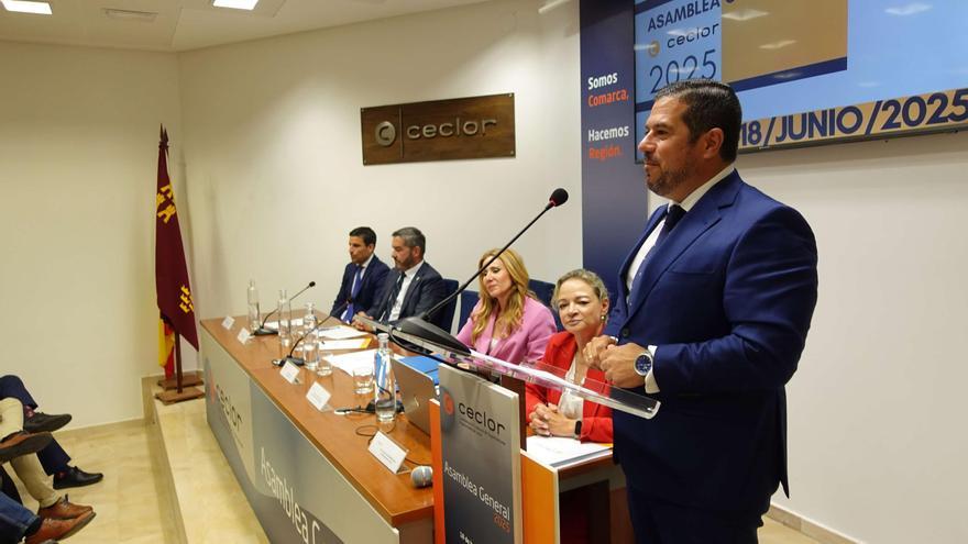 Juan Jódar seguirá dando voz a los empresarios de Lorca y su comarca otros cuatro años