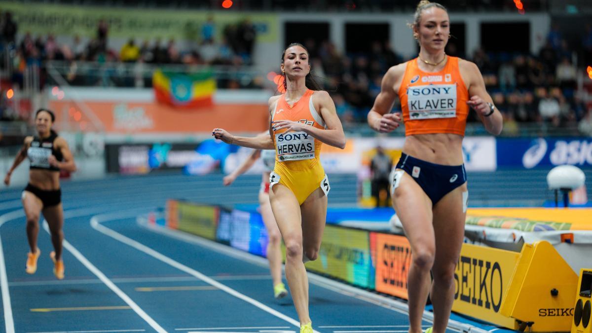 Blanca Hervás se puso a rebufo de Lieke Klaver