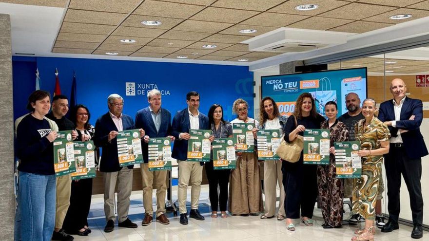 Presentación de la campaña, en la delegación de la Xunta. | FdV