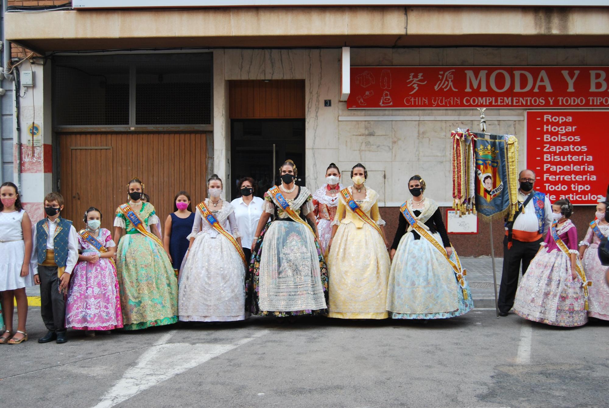 Acto de inauguración de las fiestas josefinas que se celebran del 8 al 12 de octubre en Burriana