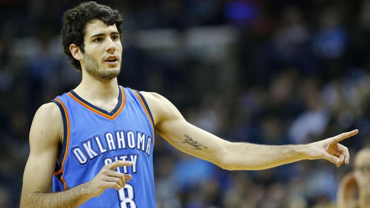 Álex Abrines jugó 14 minutos