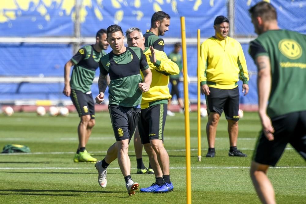 Entrenamiento de la UD Las Palmas (20/02/2019)