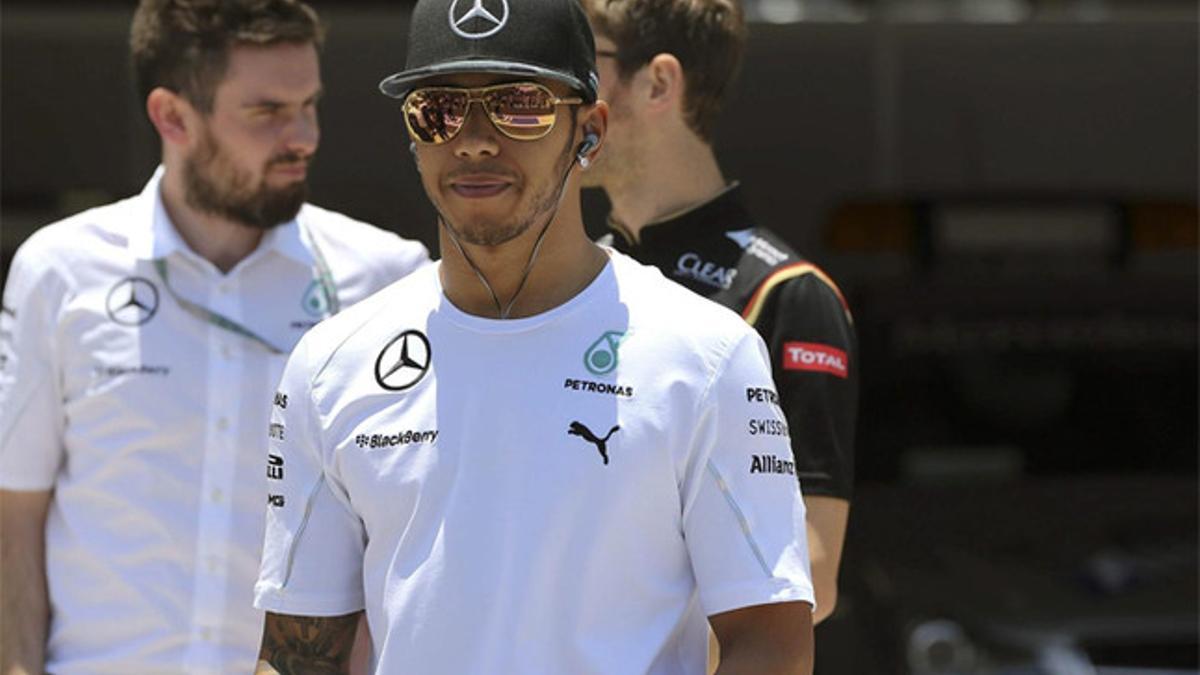 Hamilton, decidido a conseguir la 'pole' en Abu Dhabi
