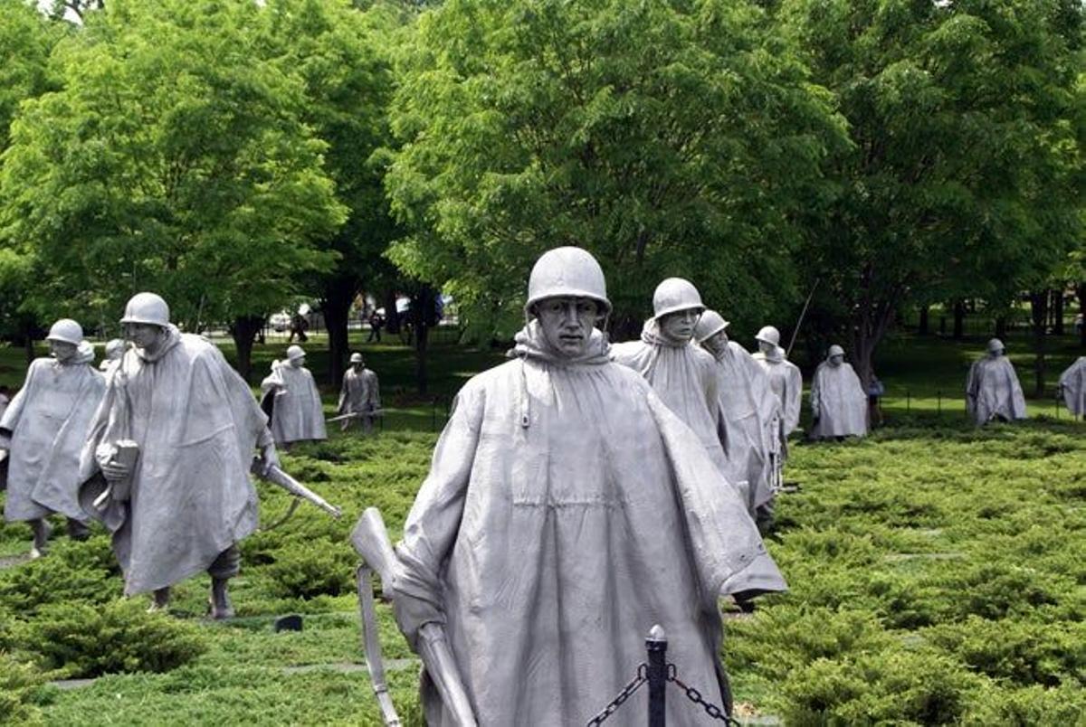 Monumento a los veteranos de Corea