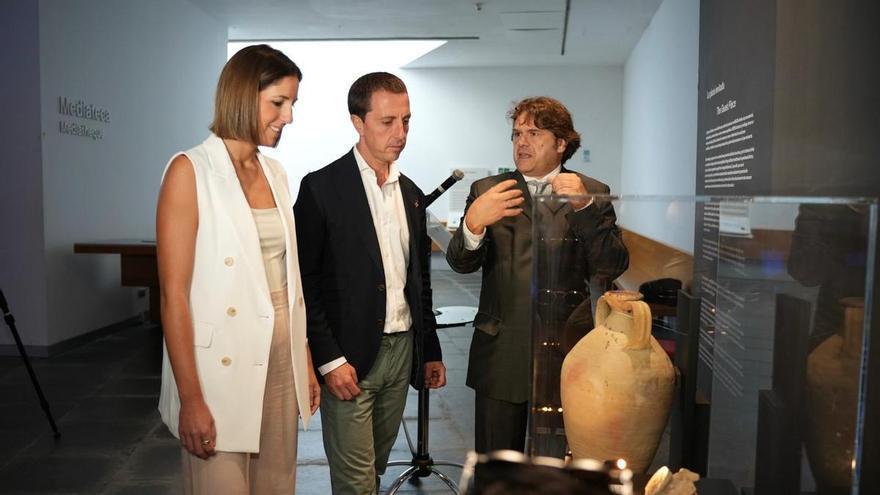 Un ánfora del pecio de ses Fontanelles es la pieza invitada en el Museo Nacional de Arqueología Subacuática