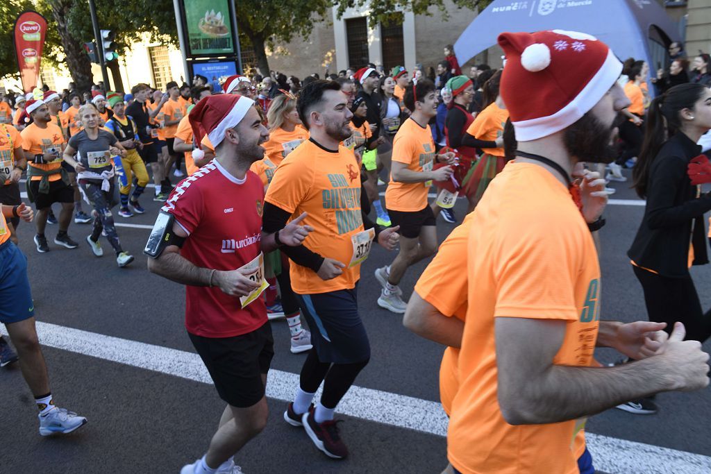 La San Silvestre 2025 en Murcia, en fotografías