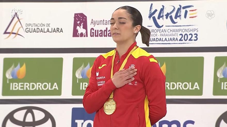 Paola García, campeona de Europa de Karate absoluto