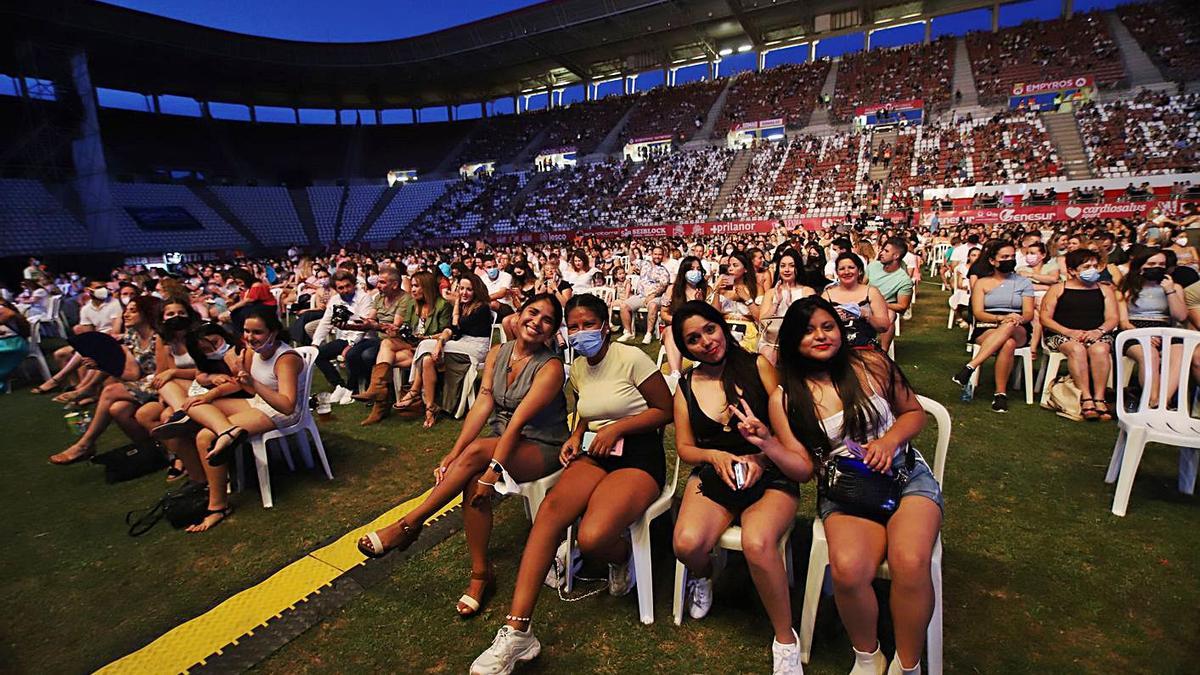 El público de los conciertos volverá a estar de pie al eliminarse la distancia de seguridad. | JUAN CARLOS CAVAL