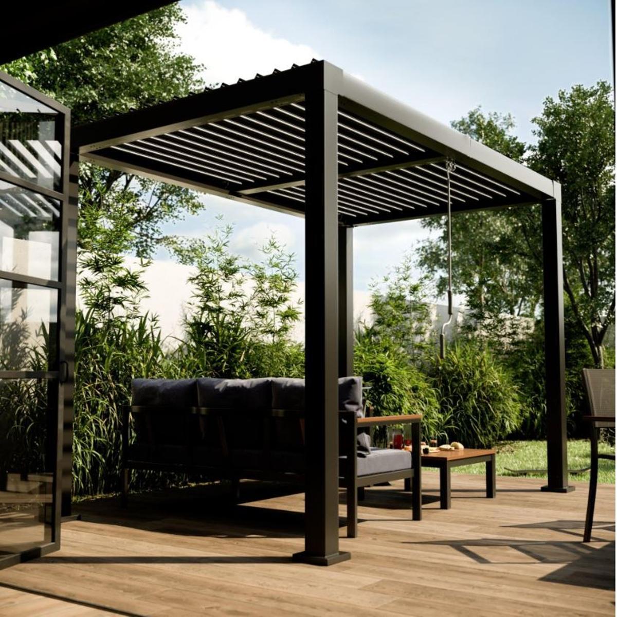 La pérgola bioclimática en oferta en Leroy Merlín