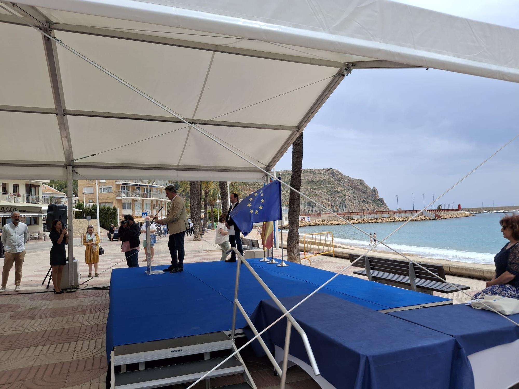 Xàbia, escenario de bandera: así ha sido la entrega de las 164 banderas azules (imágenes)