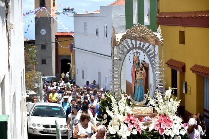 PROCESION VIRGEN DE LAS NIEVES. LOMO MAGULLO