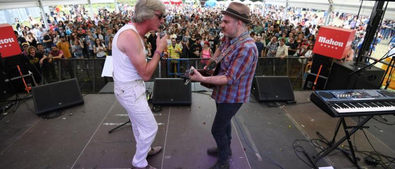 Concierto de Tony Lomba y Eladio en la edición 2019 del festival. | // GS