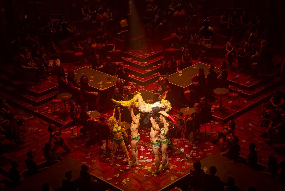 Uno de los momentos de la nueva producción de 'Cabaret'.
