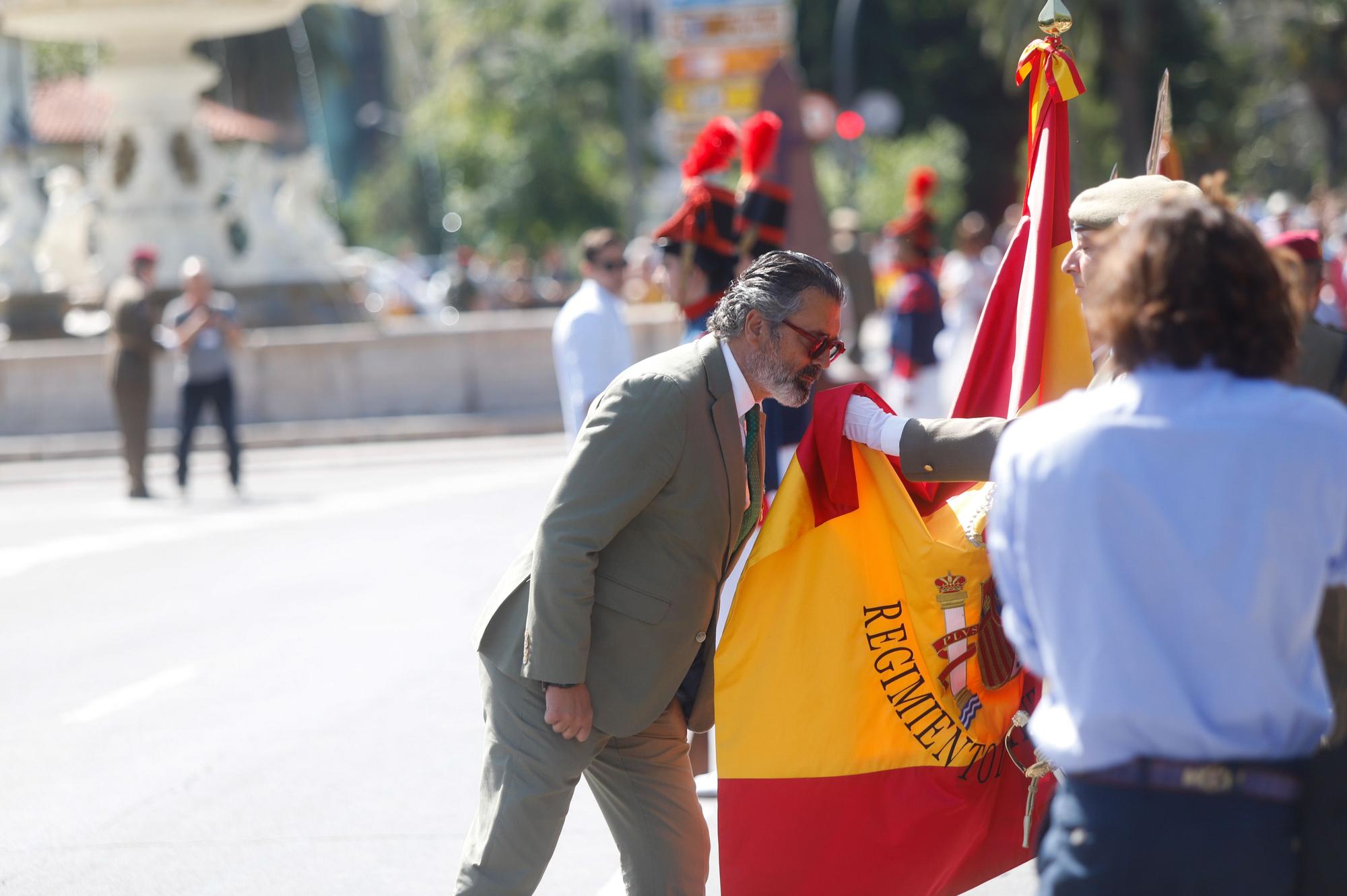 Así han jurado la bandera los valencianos en la Alameda