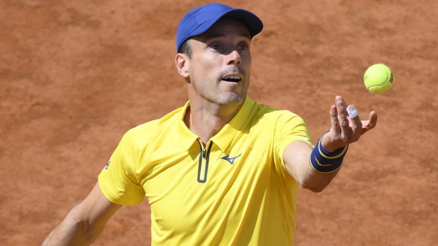 Roberto Bautista va firmar ahir una estrena impecable en el Masters 1000 de Roma