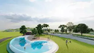 Urbanismo climático en Ourense, la ciudad que más sufre el calor en el noroeste de España: así serán la piscina infinita y el mirador en el pulmón verde de Covadonga