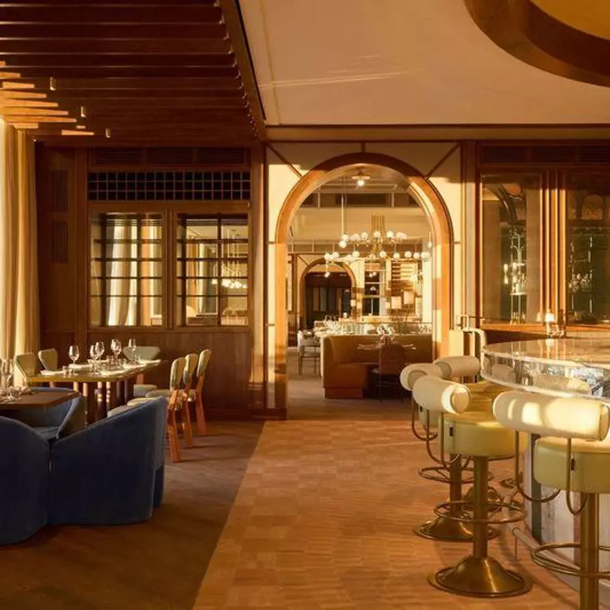 Lora, el restaurante principal con influencias de todo el Mediterráneo