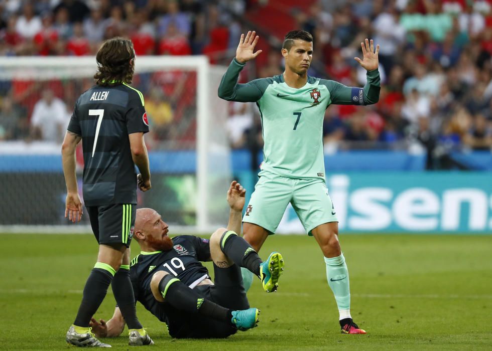 Semifinal de la Eurocopa: Portugal-Gales