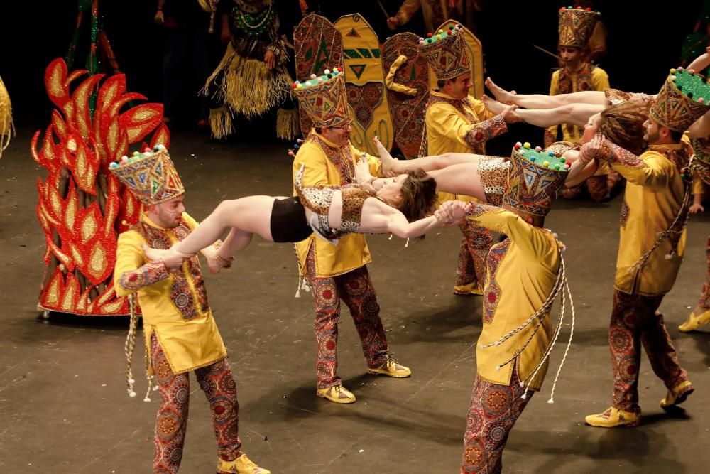 Primera jornada del concurso de charangas en el Teatro Jovellanos