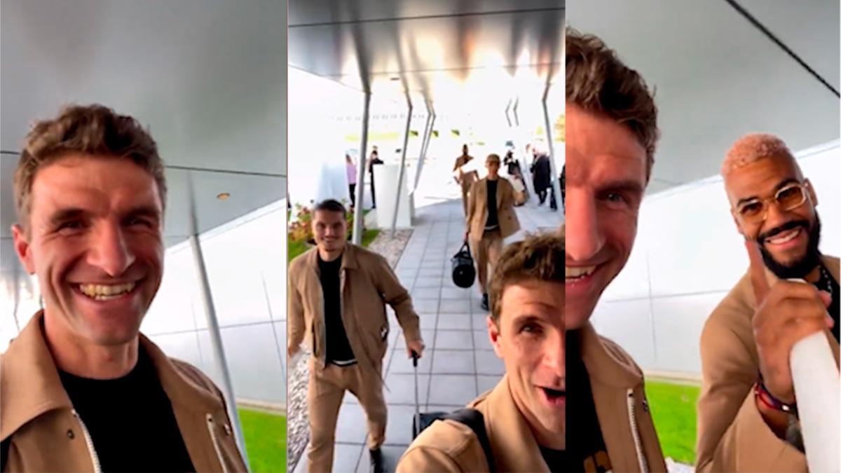 Müller ya avisa por Instagram: "'Lewy', que venimos"