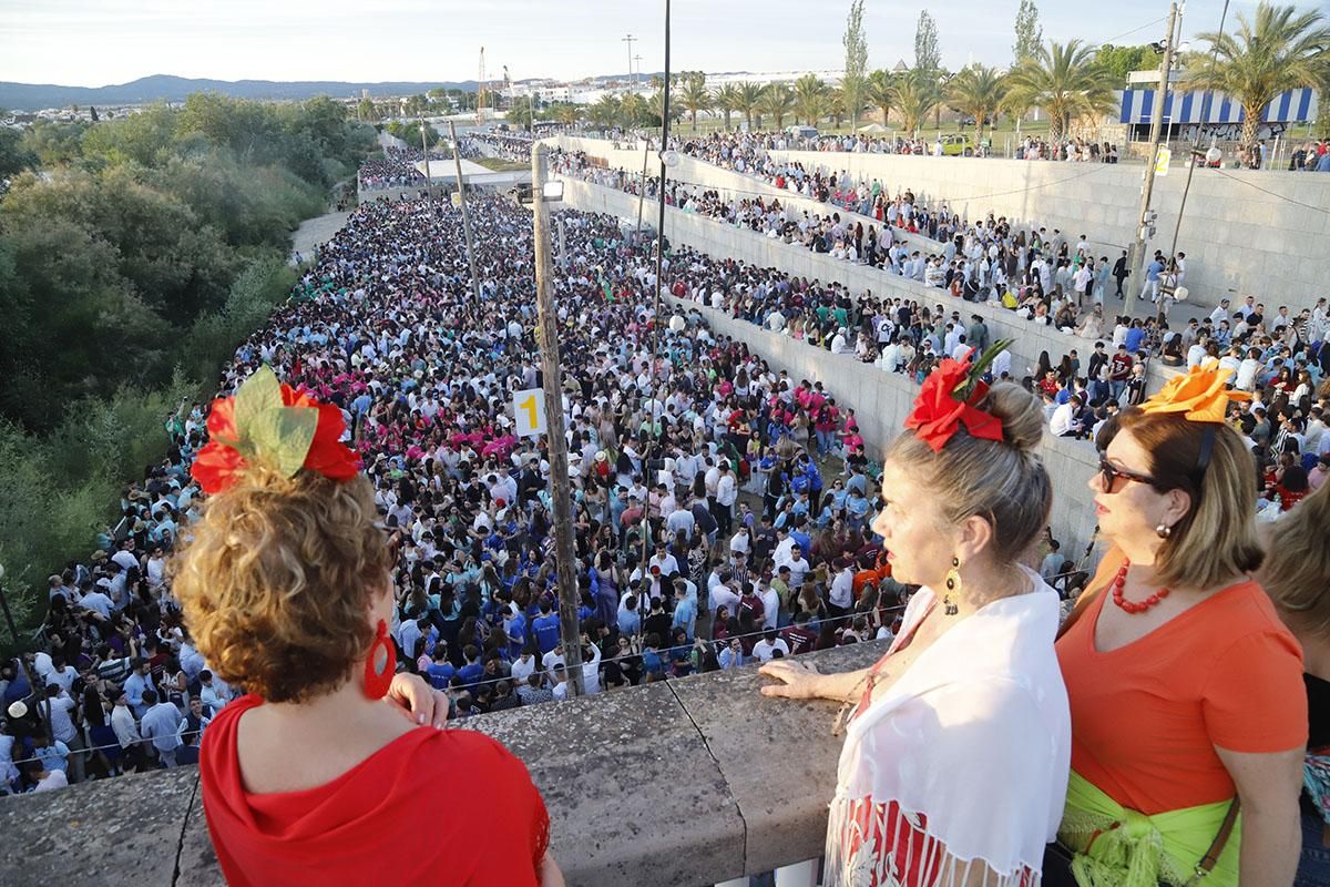 El botellón en el Balcón del Guadalquivir, en imágenes