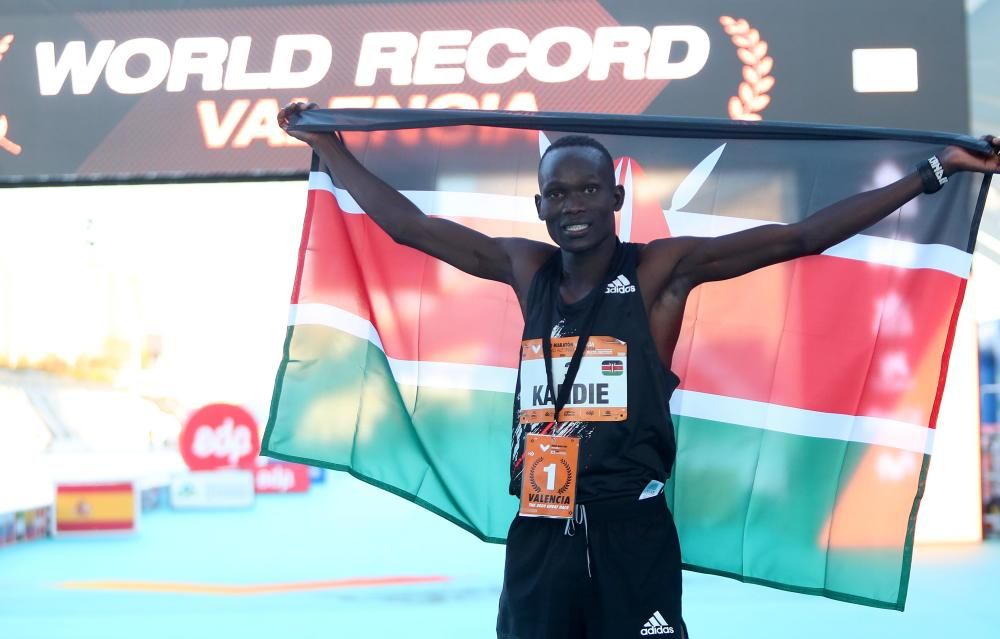 Récord del mundo en la Medio Maratón de València