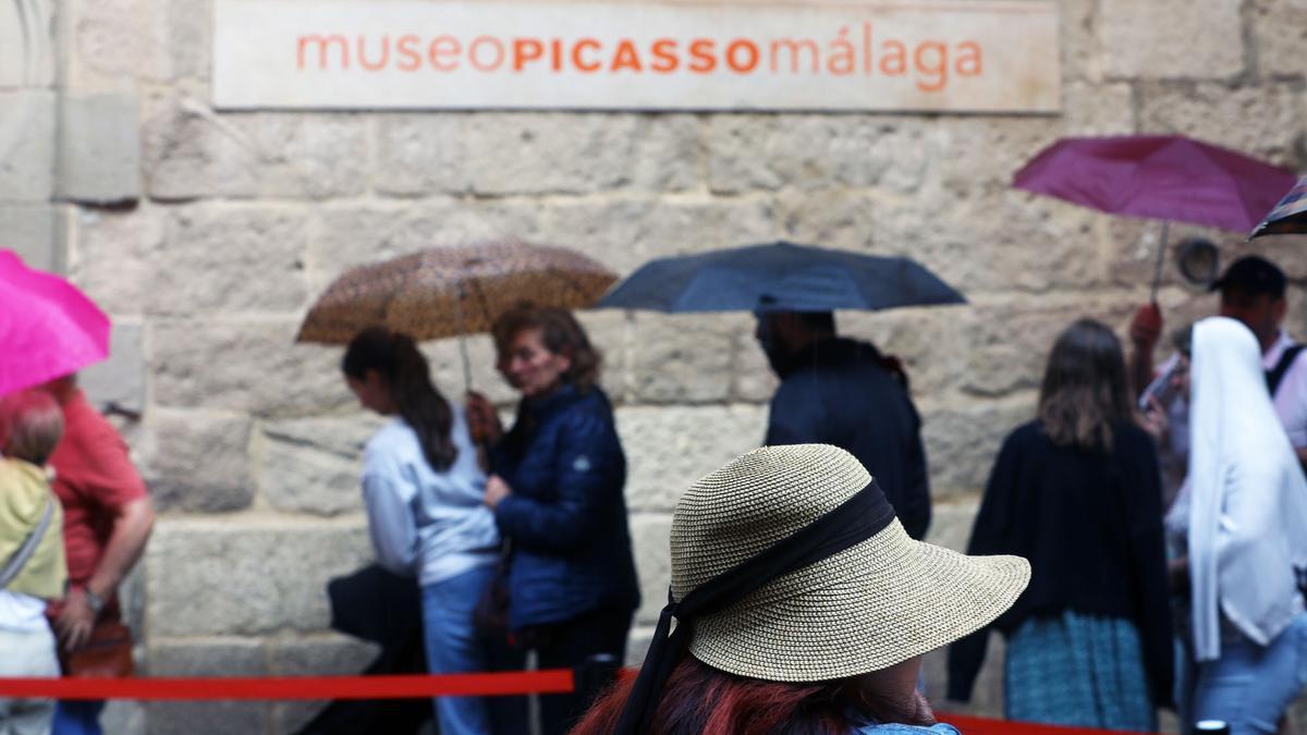 Las primeras lluvias de mayo llegan a Málaga.