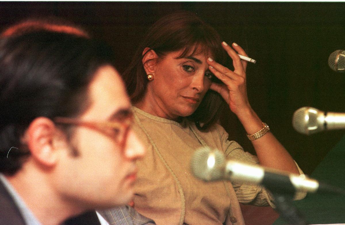 Carmen Rigalt, fotografiada en 1997.