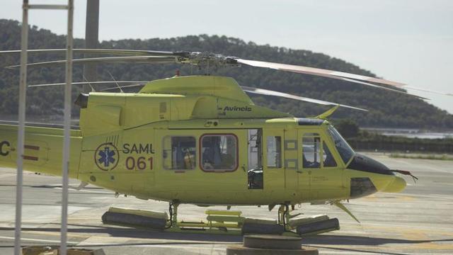 Helicóptero médico del 061. | VICEN MARÍ