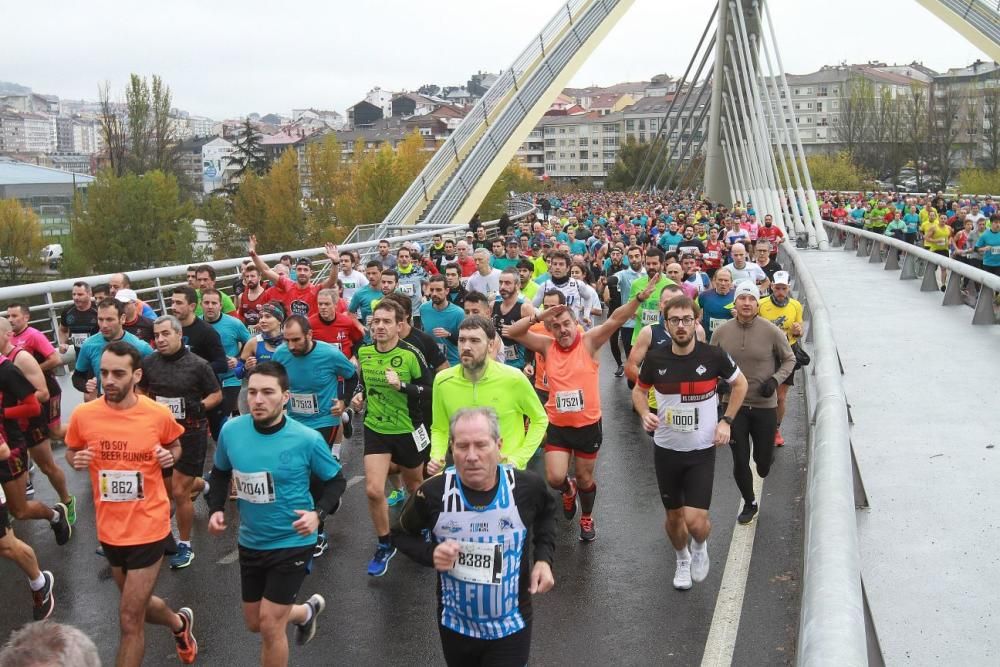 11.000 pisadas en la San Martiño de Ourense. // I. Osorio