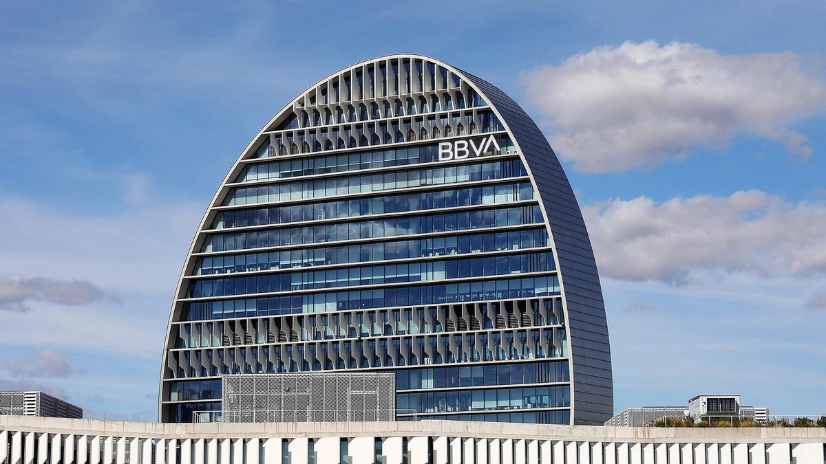 La seu del BBVA a Madrid