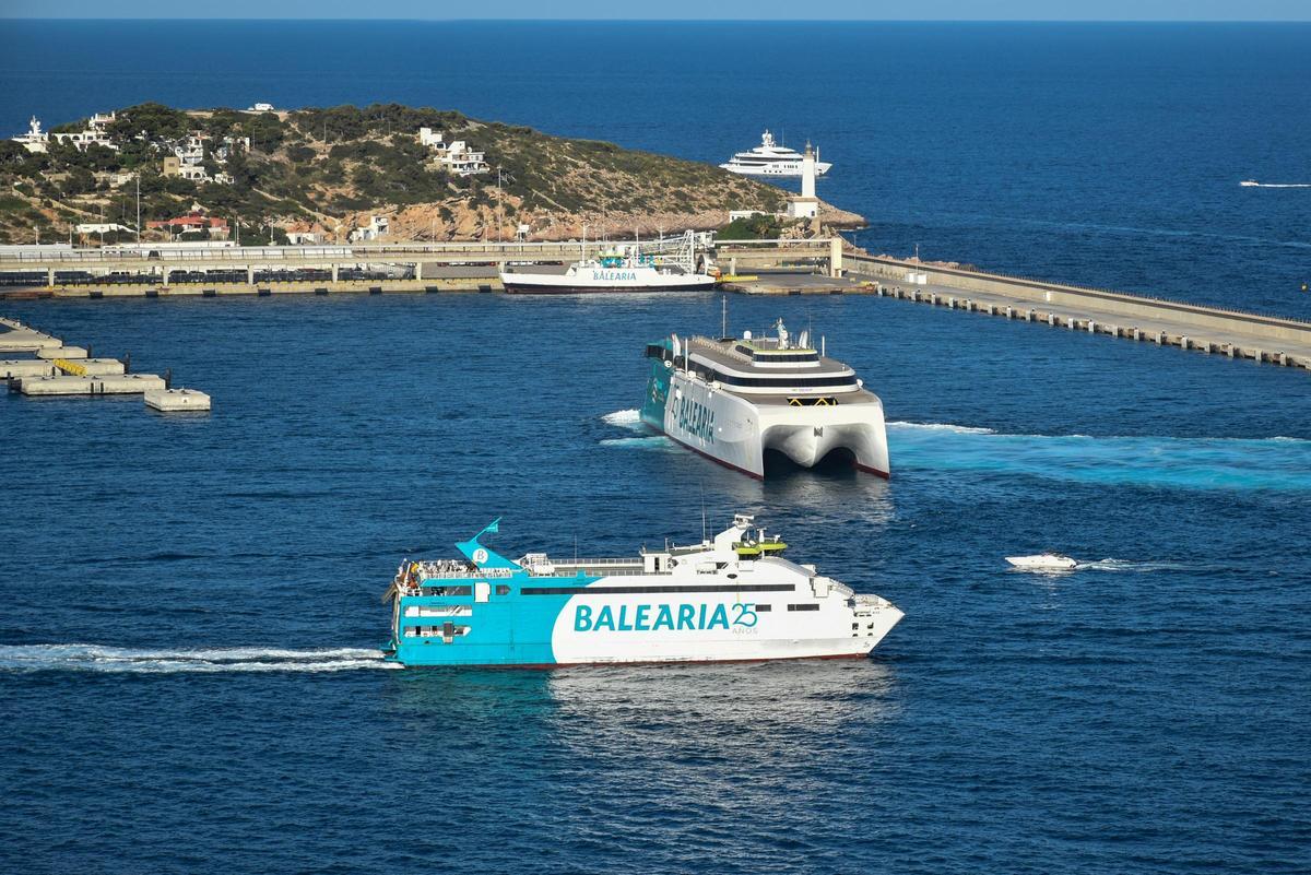 El Consell de Formentera se persona como codemandado junto al de Ibiza en el contencioso de Baleària contra el límite de vehículos