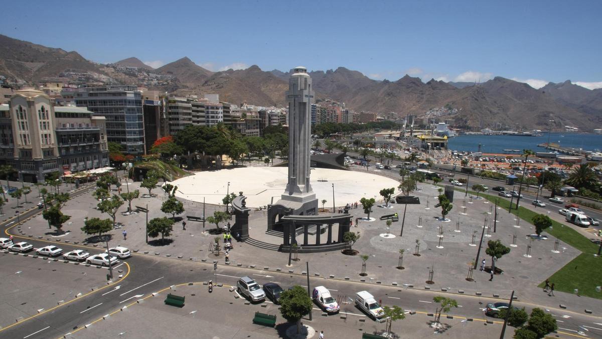Imagen de la Plaza de España.