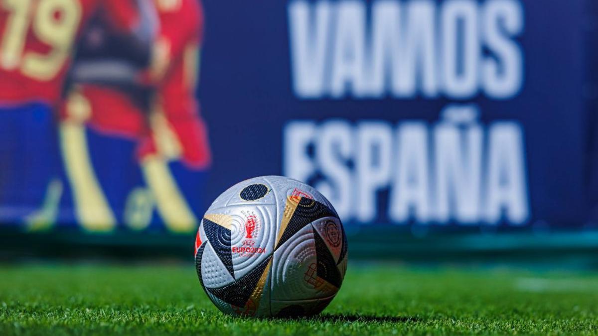 Imagen de un entrenamiento de la selección española en Donaueschingen