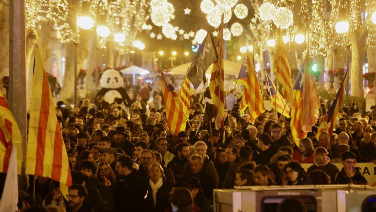 Así ha sido la manifestación reivindicativa por la Diada del 31D