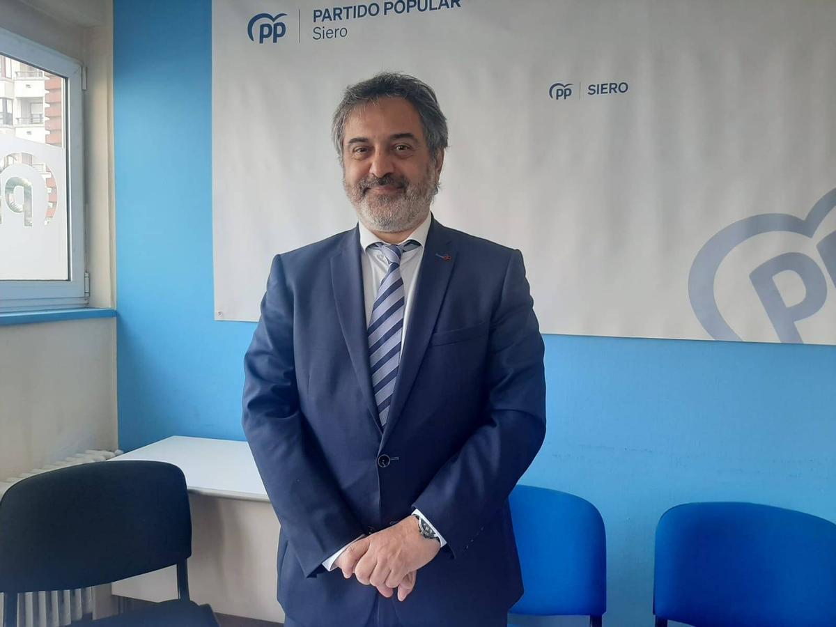 Juan Luis Berros, portavoz del PP en Siero.