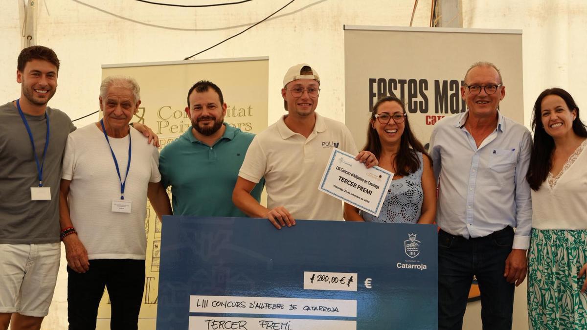 Tercer premio de la fiesta del ‘allipebre’ en Catarroja