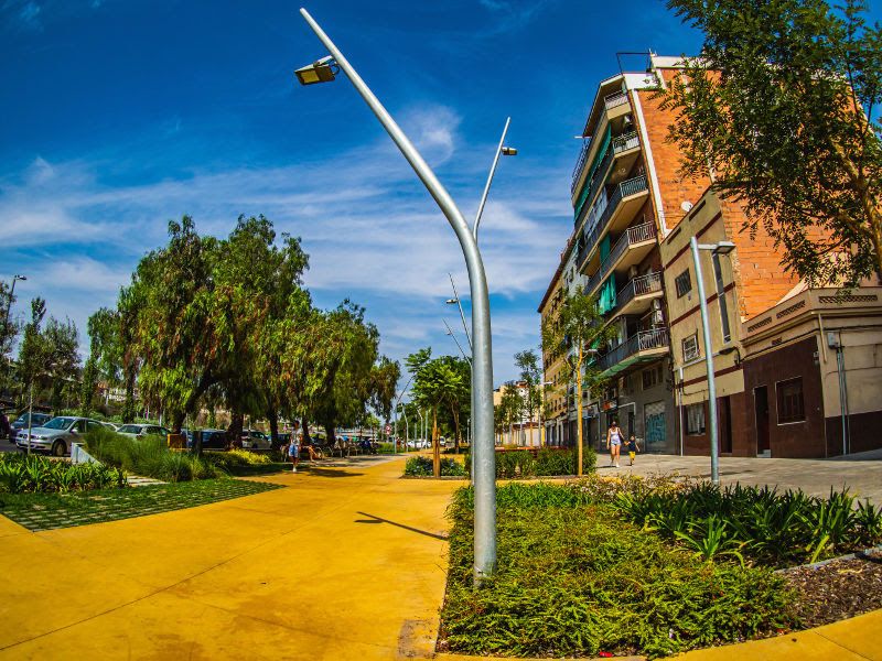 El nuevo paseo Salzereda de Santa Coloma