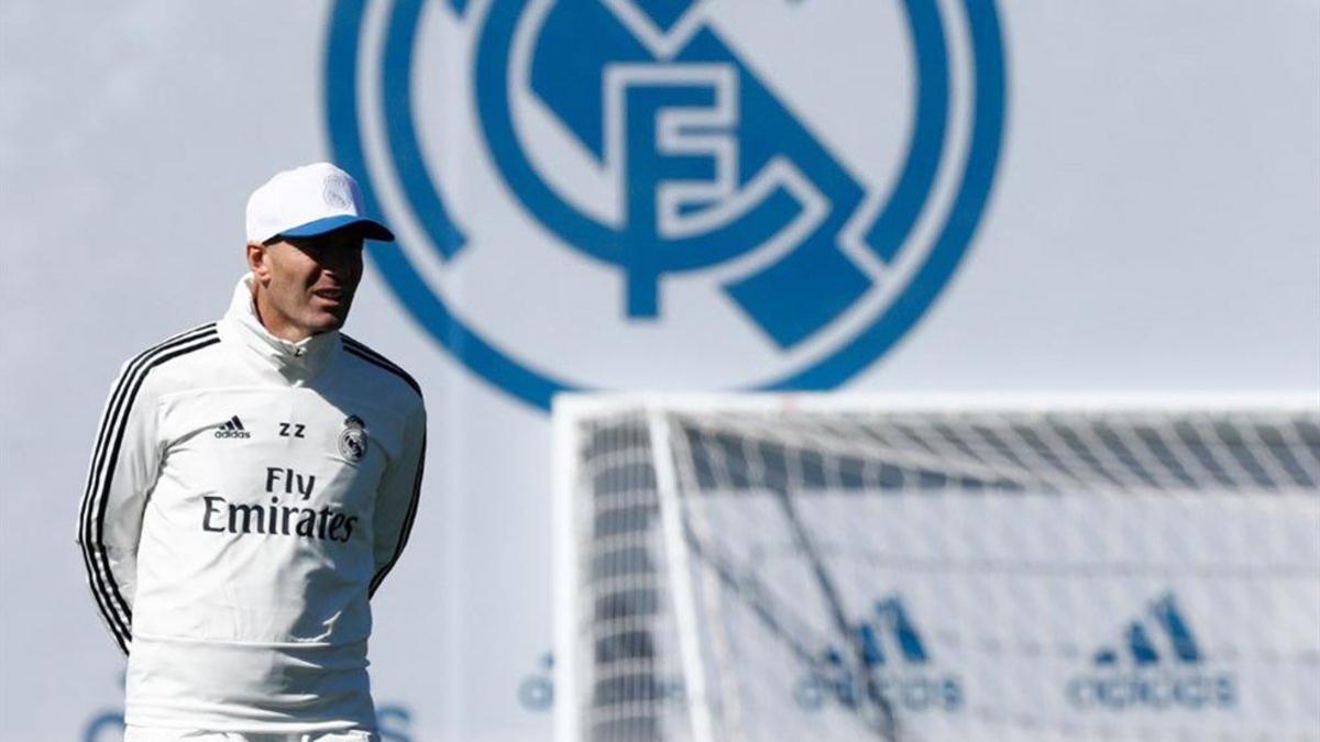 Zinedine Zidane recupera efectivos de cara al duelo de Leganés