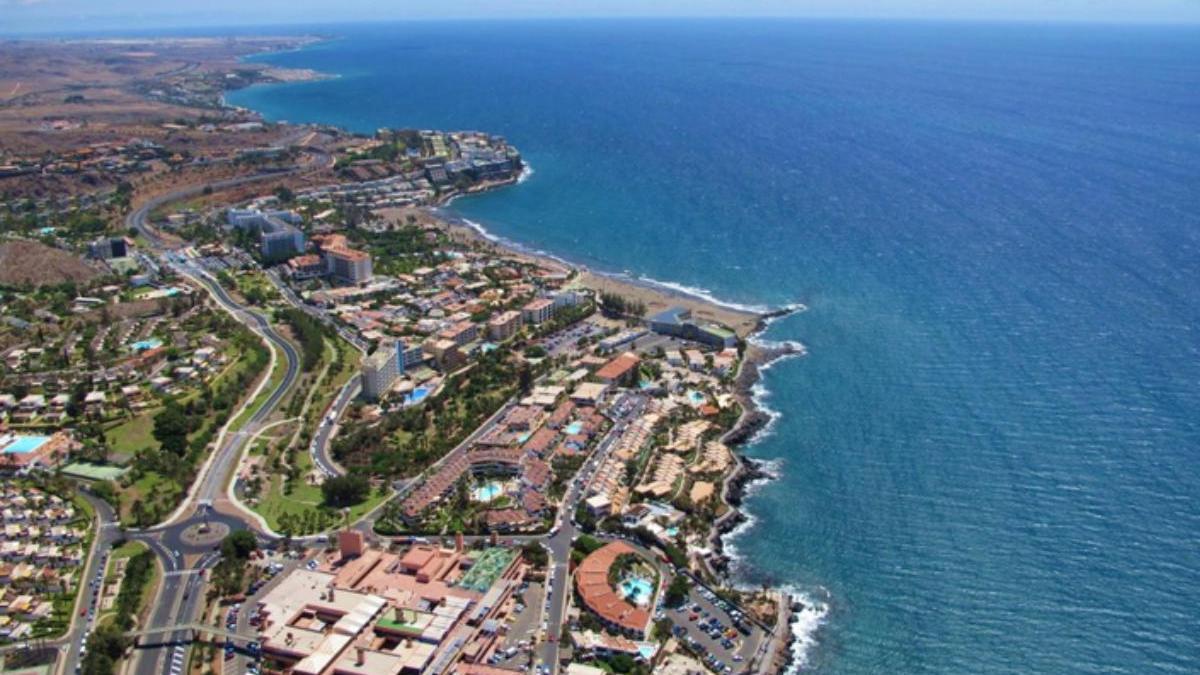 Imagen aérea de San Agustín.